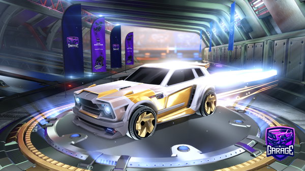 A Rocket League car design from badoudoo