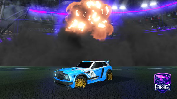 A Rocket League car design from pdg-adz