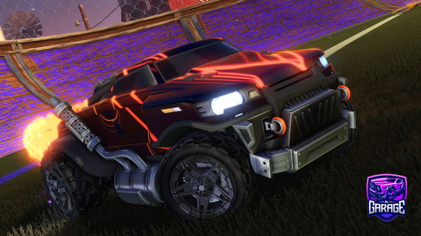 A Rocket League car design from HELL78