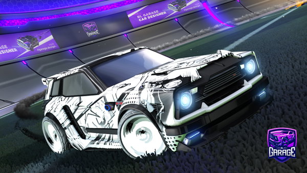 A Rocket League car design from Osimperior