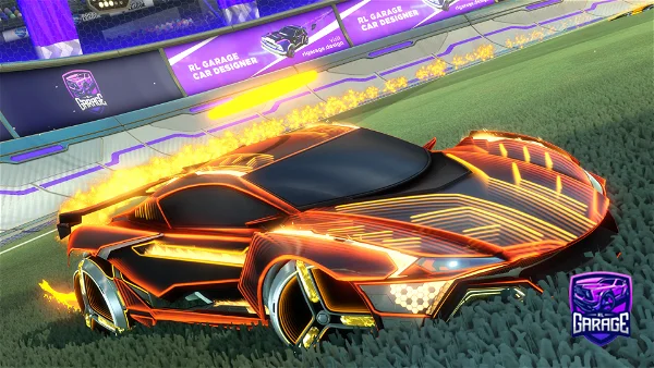A Rocket League car design from REMakes