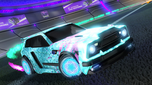 A Rocket League car design from Yasso-31-boy
