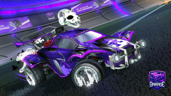 A Rocket League car design from Jakkalops