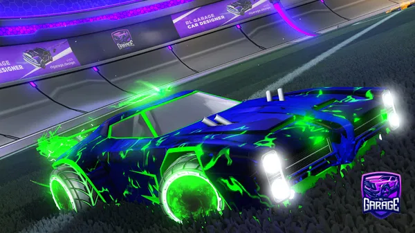 A Rocket League car design from Jpants1272