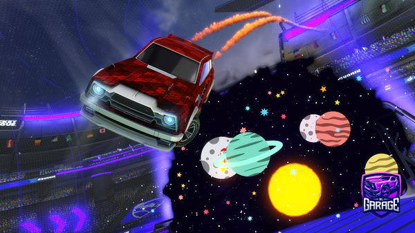 A Rocket League car design from ConBox365