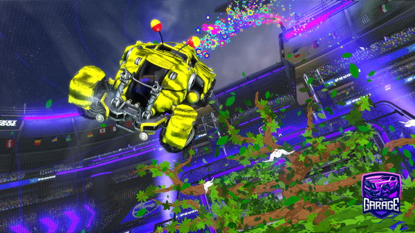 A Rocket League car design from GoldenRule