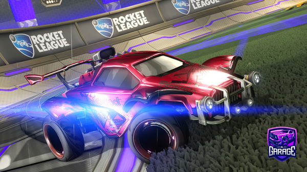 A Rocket League car design from TORNAYYDO