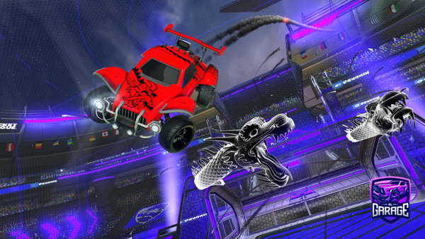 A Rocket League car design from killerking1243