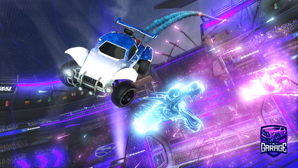 A Rocket League car design from Glmbeeteldor