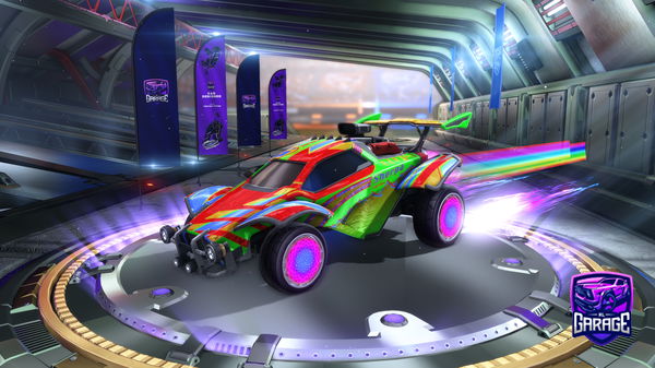 A Rocket League car design from juderigby7415