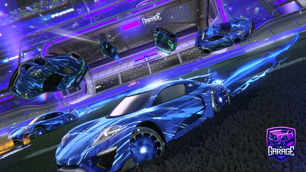 A Rocket League car design from teinstg3