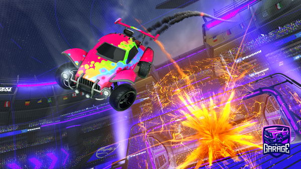 A Rocket League car design from Carlos71011