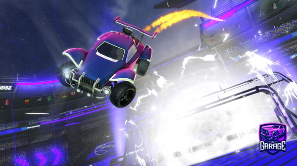 A Rocket League car design from Zoroman