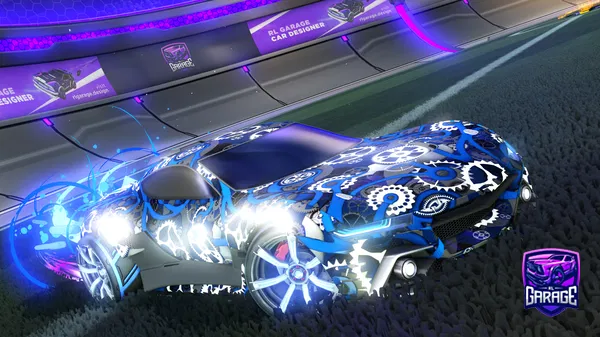 A Rocket League car design from Rbeas09