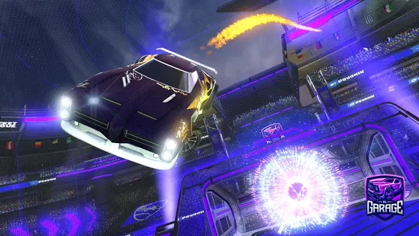 A Rocket League car design from gamberrillo