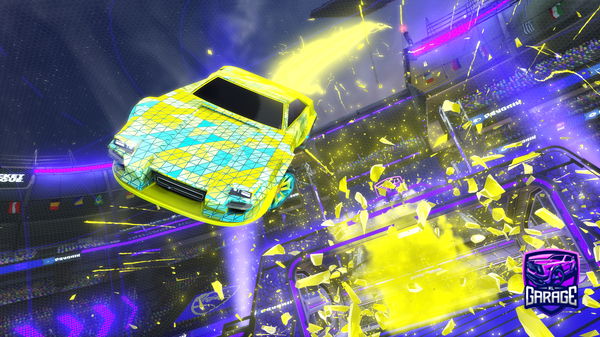 A Rocket League car design from MrPuns6417