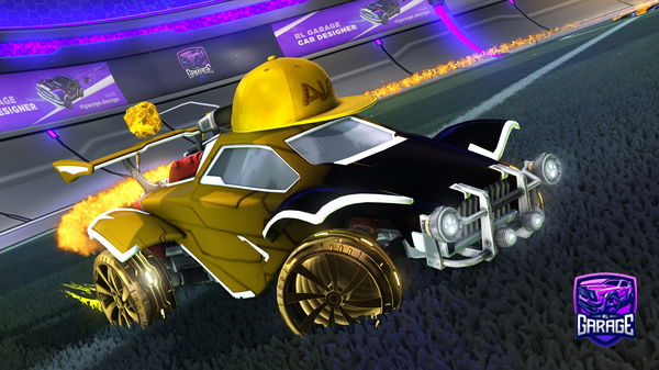 A Rocket League car design from FnawJdog