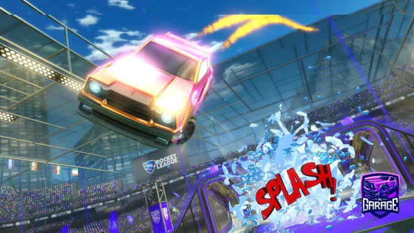 A Rocket League car design from NeYoXxX