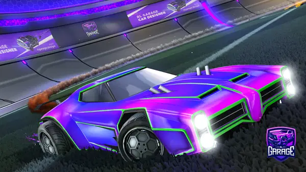 A Rocket League car design from Aussiemate143