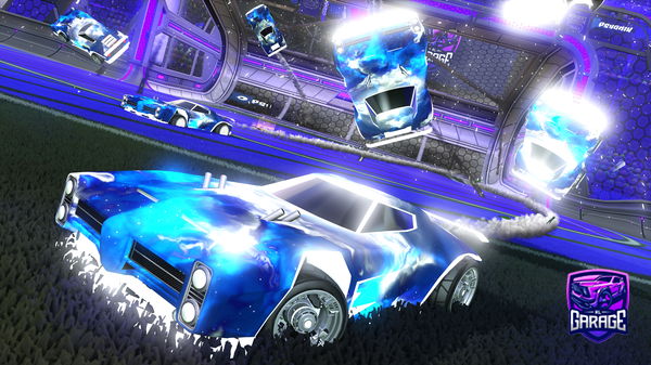 A Rocket League car design from Tobi7658
