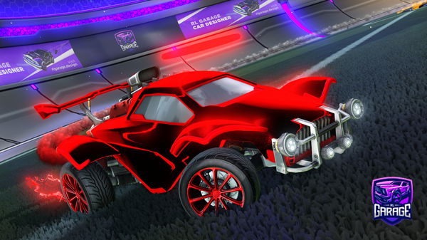 A Rocket League car design from Aftmost