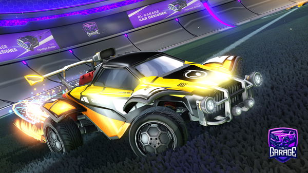 A Rocket League car design from OllayRowlin