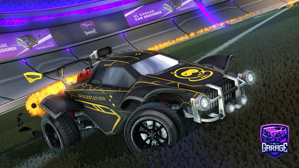 A Rocket League car design from satakuzxc