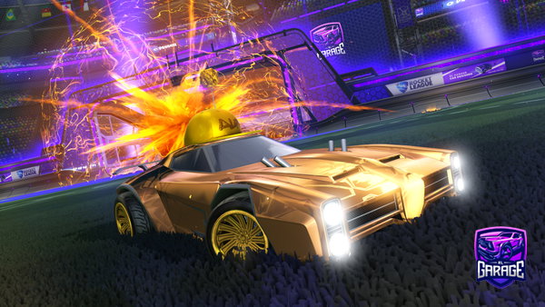 A Rocket League car design from Masterlewis666