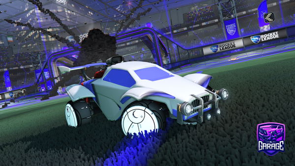 A Rocket League car design from Gibbo73