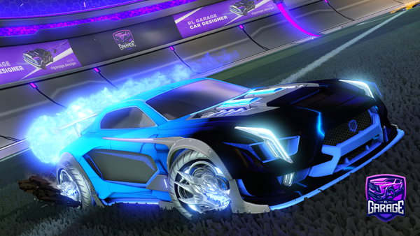 A Rocket League car design from Suiiraj