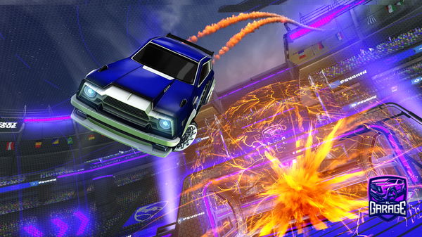 A Rocket League car design from Qc-Oatmeal