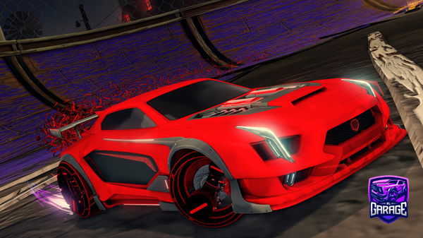 A Rocket League car design from Ice_spice