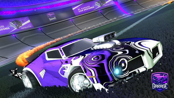 A Rocket League car design from PFTBS19