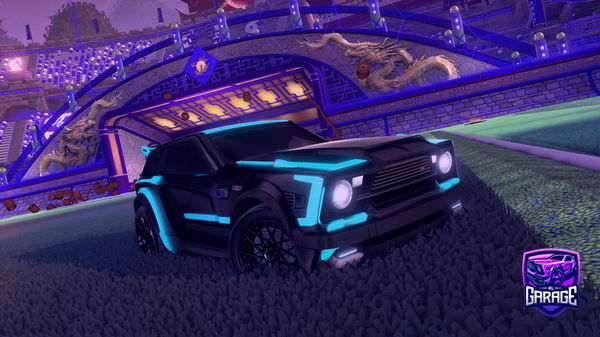 A Rocket League car design from BACK_35