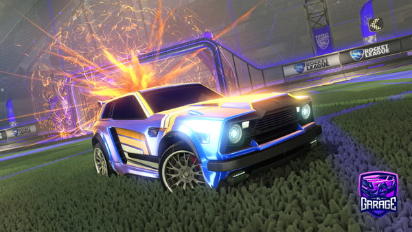 A Rocket League car design from Nivle_1337