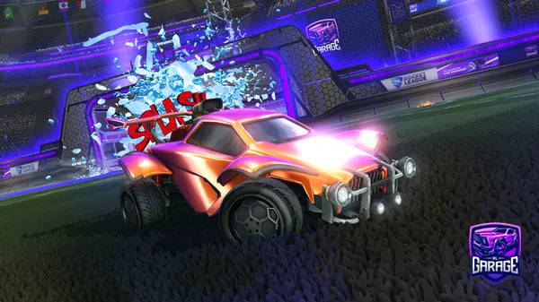 A Rocket League car design from Xn2sL