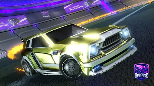 A Rocket League car design from ThunderPump27