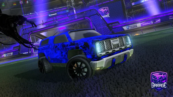 A Rocket League car design from K-zu-dem-0EN1G