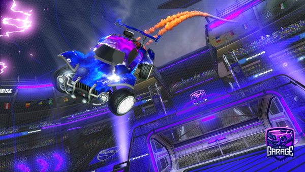 A Rocket League car design from SeaCapybara265