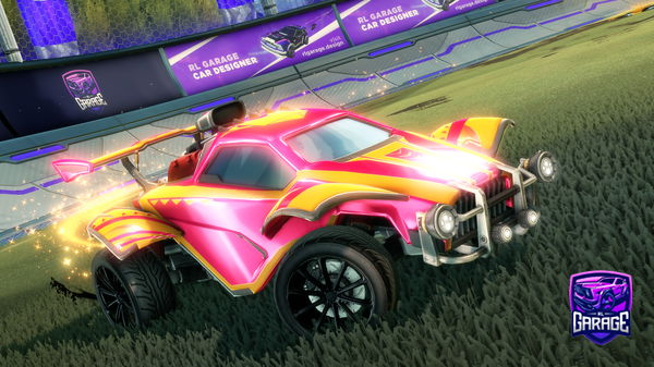 A Rocket League car design from gys-gamer