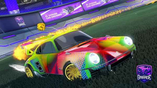 A Rocket League car design from kronosrll