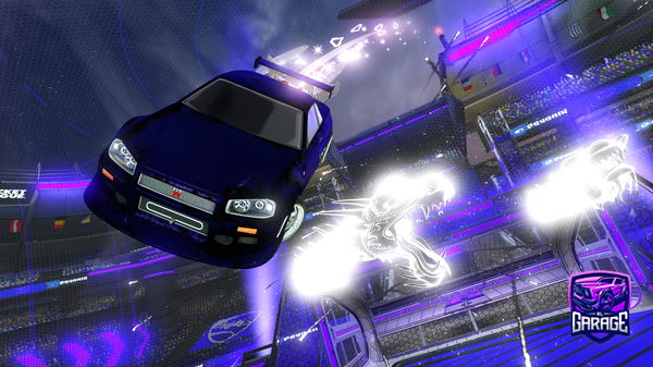 A Rocket League car design from Saitoooo_