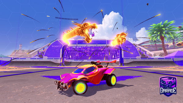 A Rocket League car design from Sakfzsaleh