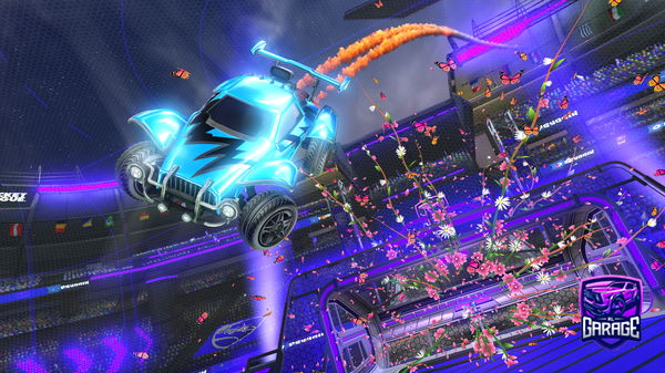 A Rocket League car design from Ameer_RL