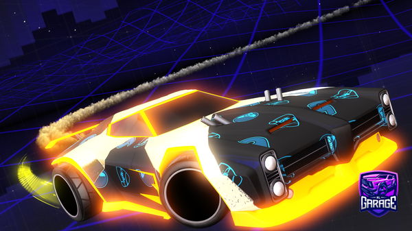 A Rocket League car design from zaddation