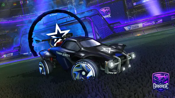 A Rocket League car design from Mallart