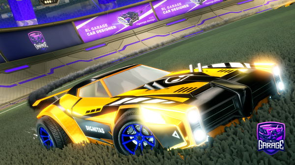 A Rocket League car design from Goir