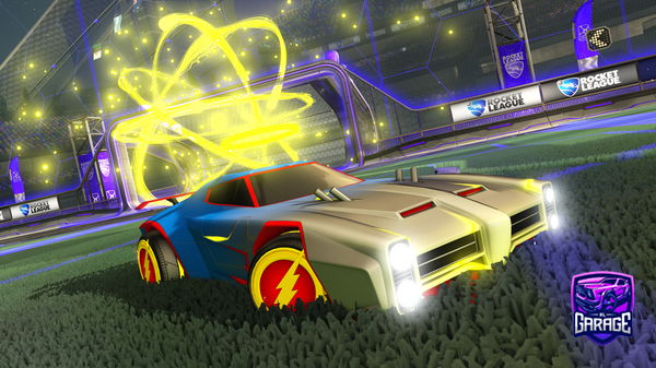 A Rocket League car design from CHIBIXofficial