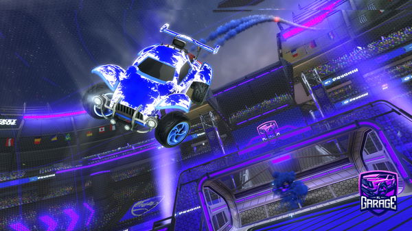 A Rocket League car design from tyoran