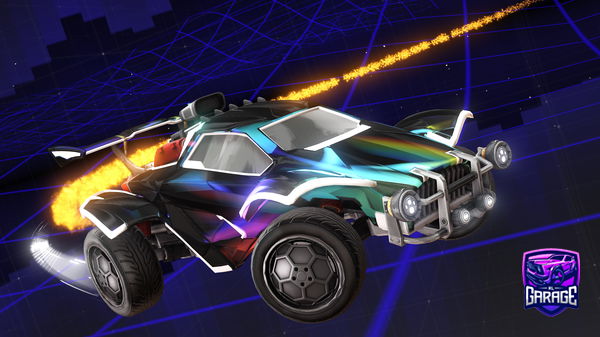 A Rocket League car design from PalmoCo5